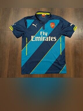 Puma Arsenal sz. M 2014/15 third blue striped shirt